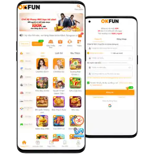 OKFUN Casino Online Việt Nam cung cấp Tải App ứng dụng